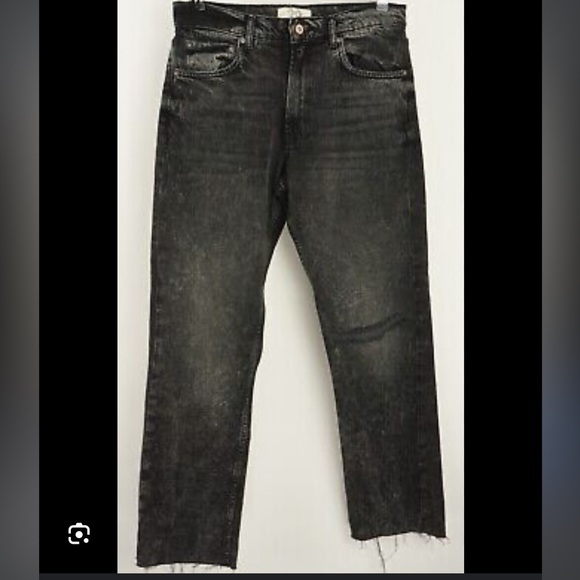 Free People Vixen High Waist Cigarette Jeans Size 26 - Picture 2 of 3